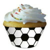 Soccer Cupcake Wrappers , 5PK