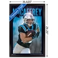 thumbnail image 3 of NFL Carolina Panthers - Christian McCaffery 20 Wall Poster, 14.725" x 22.375", Framed, 3 of 3