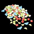 thumbnail image 3 of pitrice Bright Mosaic Tiles Assorted Craft Glass Pieces Stones Blue Red, 3 of 9