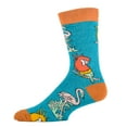 thumbnail image 3 of OoohYeah Men's Funny Colorful Crew Socks, Novelty Cotton Socks, Tropical Birdy, 3 of 3