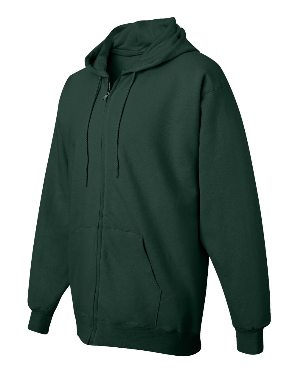 Hanes Men's and Big Men's Ultimate Cotton Heavyweight Fleece Full Zip Hood, up to Size 3XL