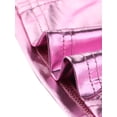 thumbnail image 5 of INSPIRE CHIC Women's Tank Tops Sleeveless Cut Out Clubwear Shiny Metallic Crop Tops S Hot Pink, 5 of 6