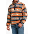 thumbnail image 4 of Cinch Red Aztec Fleece Pullover - Men Sweater  - Mwk1514017, 4 of 4