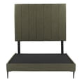thumbnail image 2 of Box Base Cama Slim Matrimonial + Cabecera Argos Verde, 2 of 8