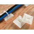 thumbnail image 2 of Secure Cable Ties 1 1/8 Inch Square Adhesive Tie Mount - 100 Pack, 2 of 3