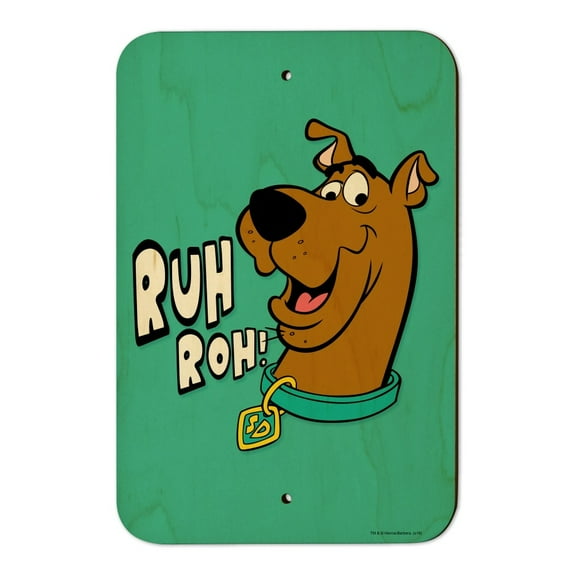 Scooby-Doo Ruh Roh Home Business Office Sign