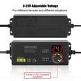 thumbnail image 4 of FLAMEEN Adapter Power, Adjustable Power Adapter, 3-36V Wide Range Adjustable Power Adapter Power Adapter Supply, For Led Light Bar For Lcd Monitor, 4 of 8
