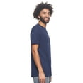 thumbnail image 2 of Expert Brand USA-Made Men's MoCA Cotton Blend Crewneck T-Shirt, Navy, Small, 2 of 5
