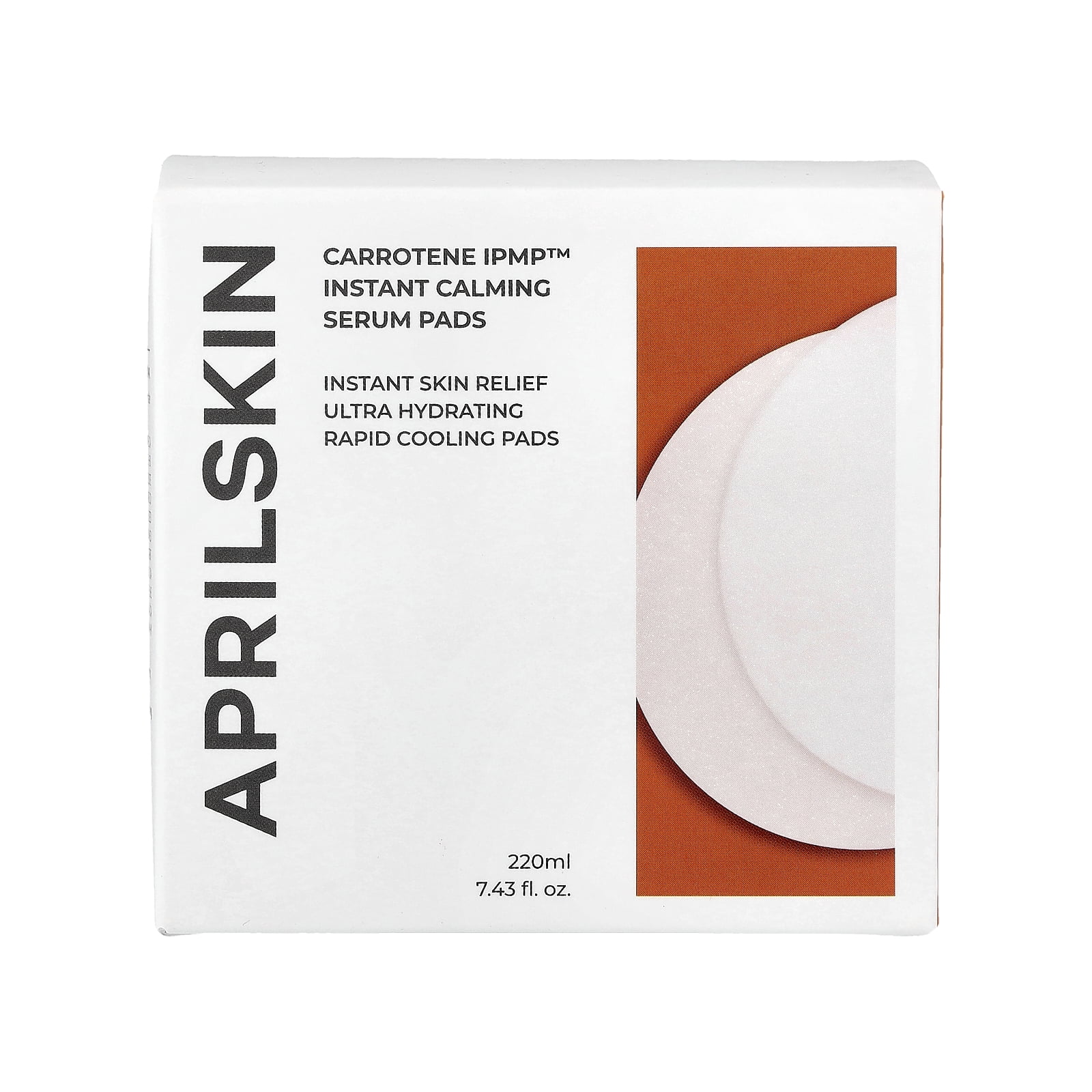 April Skin Carrotene IPMP™ Instant Calming Serum Pads, 7.43 fl oz (220 ml)