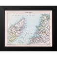 thumbnail image 2 of Bartholomew 18x15 Black Modern Framed Museum Art Print Titled - Northwest Scotland - Bartholomew 1892, 2 of 5