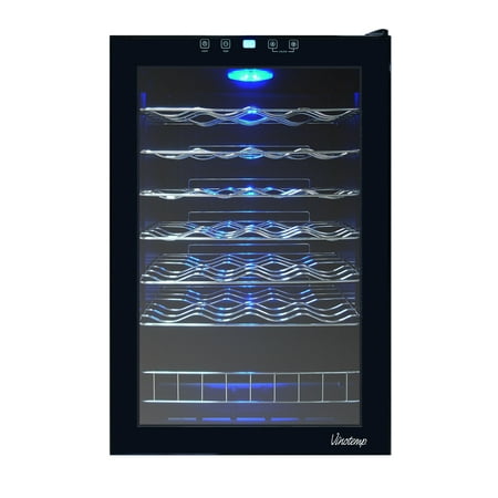 Vinotemp 48-Bottle Touch Screen Wine Cooler (Best Wine Coolers For Apartments)
