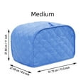 LYTiang Bread Toaster Cover Protector Home Small Appliance Cover