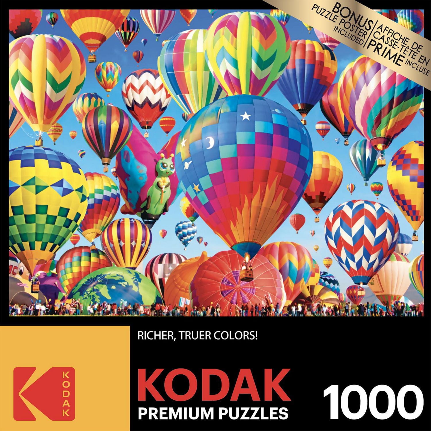 Kodak 1000 piece jigsaw puzzle - Ballooning Fun