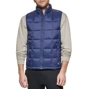Men's Dockers Box Quilted Vest Color: Blue Size: L