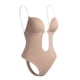 thumbnail image 2 of Backless Body Shaper Bra Women Plunging Deep V-neck Body Shaper Seamless Thong Invisibles Shapewear For Wedding, 2 of 5