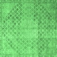 thumbnail image 1 of Ahgly Company Indoor Square Persian Emerald Green Traditional Area Rugs, 3' Square, 1 of 4