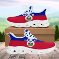 thumbnail image 1 of Zapatos para mujer, clásicos, con bandera nacional de Haití, zapatillas informales para correr, calzado transpirable, zapatos personalizados para hombres, 1 of 6
