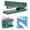A, variant on Ghxbdy Labor-Saving Binding Machine Stapler 12*6,Modern Desk Stapler Assorted Business Colors