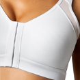 thumbnail image 6 of Women's Front Closure Posture Corrector Bras Wire Free Back Support Full Coverage Bra Shockproof Wireless Breathable Plus Size Sport Bra Seamless Sleep Bra,S-5XL, 6 of 8