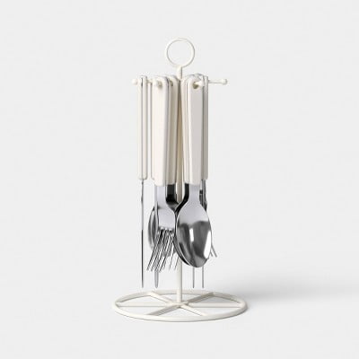 12pc Flatware Set with Caddy