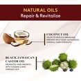 thumbnail image 5 of OKAY Extra Dark Black Jamaican Castor Oil with Coconut Oil, Hair Growth & Scalp Treatment, Moisturizing Hair & Skin Oil, For All Hair Types, Paraben Free, 4 oz, 5 of 6