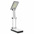 thumbnail image 1 of Portable Folding LED Table Lamp Desk Light Sensitive Control USB Charging Port Batteries Powered, 1 of 2