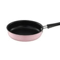 thumbnail image 2 of Fry Pan Non Stick Surface Smokeless Kitchen Cookware Small Saute Pan Induction Omelette Pan for Induction Cooker Gas RV Pink, 2 of 3