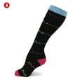 thumbnail image 3 of CAROOTU Compression Socks for Women & Men Circulation-Compression Socks 20-30 mmHg for Running Sport Nurse, 3 of 7
