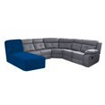 thumbnail image 3 of Funda para muebles ULTICOR, funda de diván adicional, azul marino, grande a la izquierda, 3 of 6