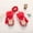 Red, variant on Toddler Kids Warm Winter Gloves Cute Infant Baby Boys Girls Thick Fleece Lined Full Finger Ski Snow Gloves Mittens