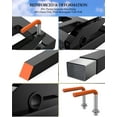 thumbnail image 6 of Studyset 48" Clamp On Debris Forks, 2500 lbs Capacity Heavy Duty Clamp On Pallet Forks Bucket Attachments Tractor Bucket Forks for Loader Bucket Skidsteer Tractor,Quick Attach Loader Bucket, 6 of 10