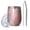 Pink Floral Pattern, variant on 12oz Stemless Wine Tumblers Pink Boho Bohemia Rainbows Hearts Stars Pattern Vacuum Insulated Stainless Steel Travel Tumbler Cups Mug with Lid and Straw for Champaign,Cocktail,Beer with Cleaning Brush