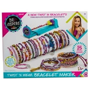 Cra-Z-Art Be Inspired Twist N Wear Girls Bracelet Maker Activity Set