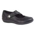 thumbnail image 1 of Boulevard - Merceditas horma extra ancha con cierre adhesivo para chica mujer (Negro), 1 of 2