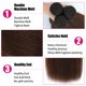 thumbnail image 3 of Hair Bundles CALNESHIA Kinky Straight 100% cabello brasileño, 3 of 6