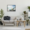 thumbnail image 2 of Stupell Set of Teal Blue Chairs on the Beach Framed Art, 11 x 14, Design By Artist Milli Villa - Multi-Color 24 x 30, 2 of 5
