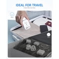 thumbnail image 2 of Adaptador de Viaje LENCENT Blanco con 4 Salidas CA y Puertos USB para Liechtenstein, Ruanda y más, 2 of 7