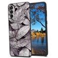 thumbnail image 1 of Compatible with Samsung Galaxy S21+ Plus Phone Case, Exotic-Leaves-50 Case Men Women, Flexible Silicone Shockproof Case for Samsung Galaxy S21+ Plus, 1 of 1