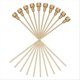 thumbnail image 1 of 10pcs Flower Extension Pole Plastic Flower Stems,Gold, 1 of 5