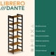 thumbnail image 2 of Mubson Librero de 6 Repisas Dante. Estante Organizador, 2 of 5