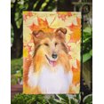 thumbnail image 3 of Carolines Treasures BB9981GF Sheltie Fall Flag - Taille du Jardin, 3 of 3