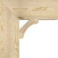 thumbnail image 3 of Ekena Millwork 6"W x 18"D x 18"H Legacy Block Rough Sawn Bracket, Douglas Fir, 3 of 4