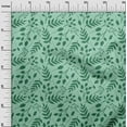 thumbnail image 2 of oneOone Cotton Jersey Aquamarine Fabric Florals Craft Projects Decor Fabric Printed By The Yard 58 Inch Wide-RBS, 2 of 4