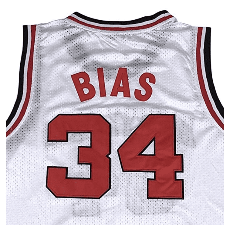 Your Team Len Bias 34 Stitched Movie Basketball Jersey for Men