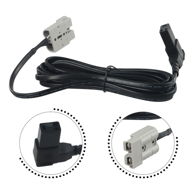 1PCS 50A FOR Anderson Style Plug Refrigerator Cable Charging Cable 10A 12V