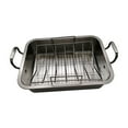 thumbnail image 3 of Bandeja rectangular para asar pavos, asar pollos a la parrilla, para asar en la barbacoa 41 cm x 31 cm x 95 cm, 3 of 9