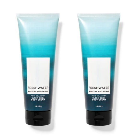 Collection pour Hommes Crème pour le Corps Ultra Karité Eau Douce 8 Oz. 2 Pack.