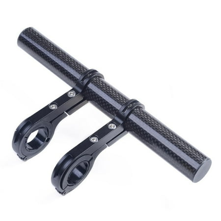 - Bike Handlebar Extender, Bicycle Handlebar Extension Aluminum Alloy Mount Holder Double Clamp Bike Bracket Bicycle Accessories for Flashlight Speedometer