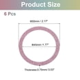 thumbnail image 2 of Uxcell Magnetic Adapter Ring, Magnetic Wireless Charger Conversion Kit Pink, 2 of 8