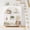 White/No Bins, variant on RiverRidge Arched 35in 6-Cubby Entryway Bookshelf and Storage Organizer with 2 Gray Bins